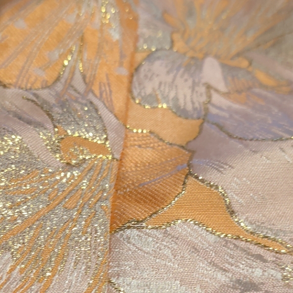 Lulu's Orange and White Leaf Print 2 Piece Mini Dress - Picture 5 of 5